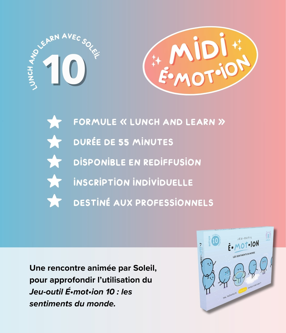 Midi É•mot•ion 10 : Les sentiments du monde | Éditions Émotion