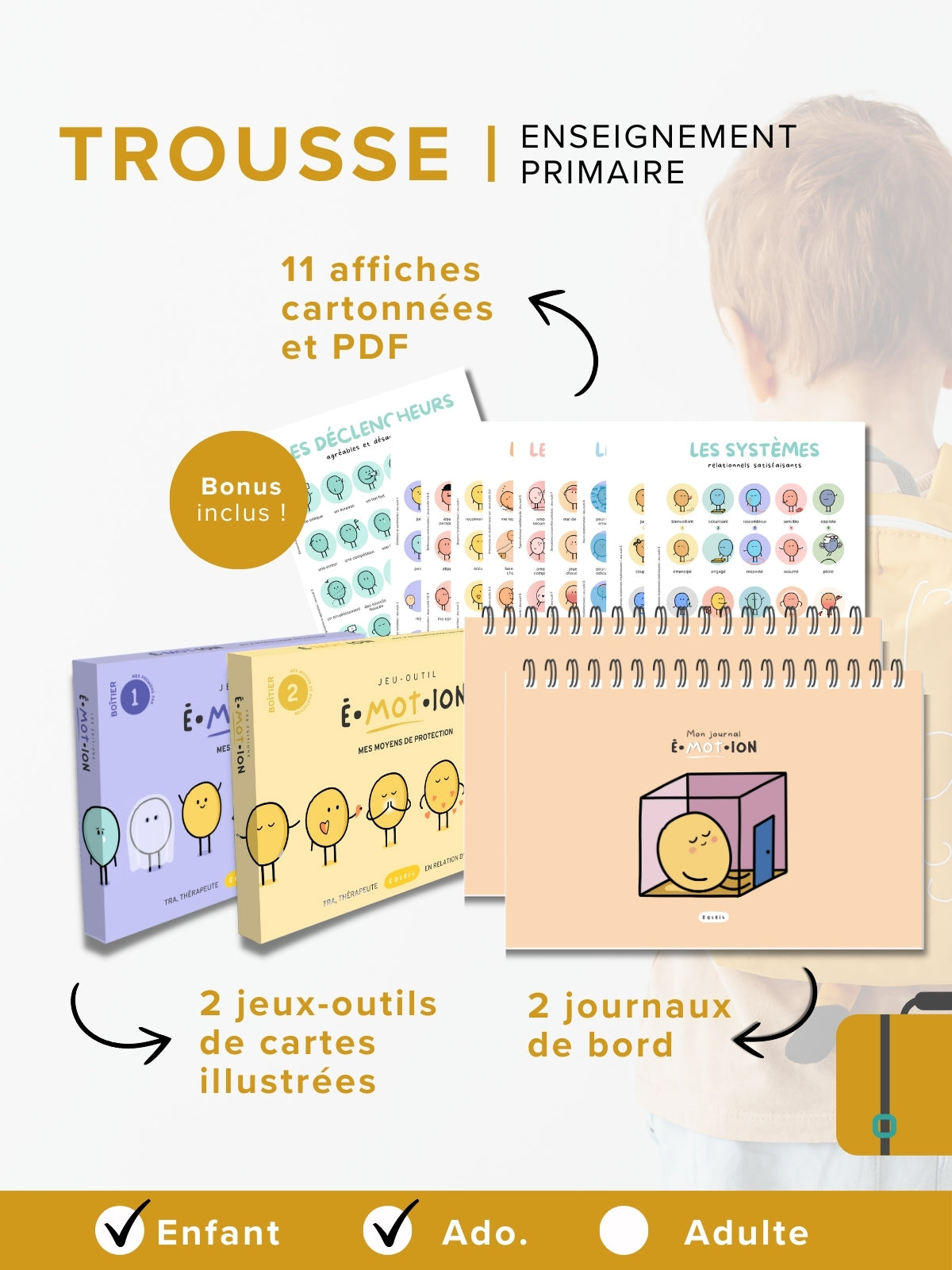 Trousse | Enseignement primaire | Éditions Émotion