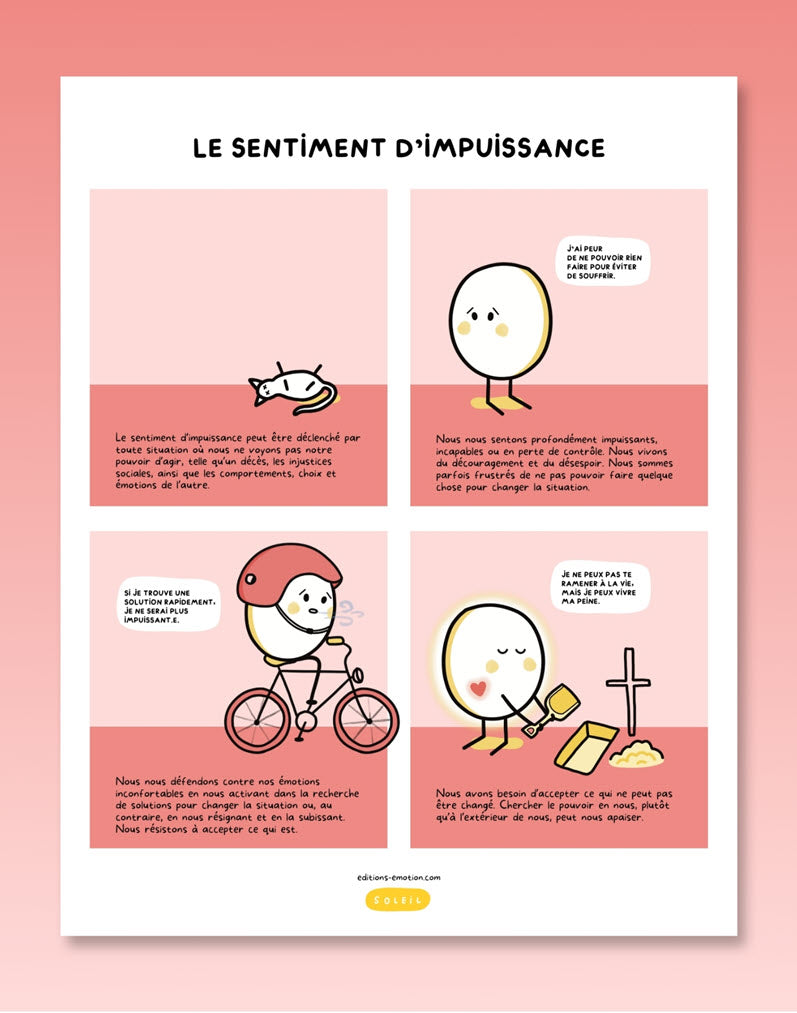 Les sentiment en BD - Impuissance | Éditions Émotion