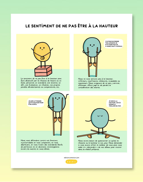 Mini-BD Ne pas être à la hauteur