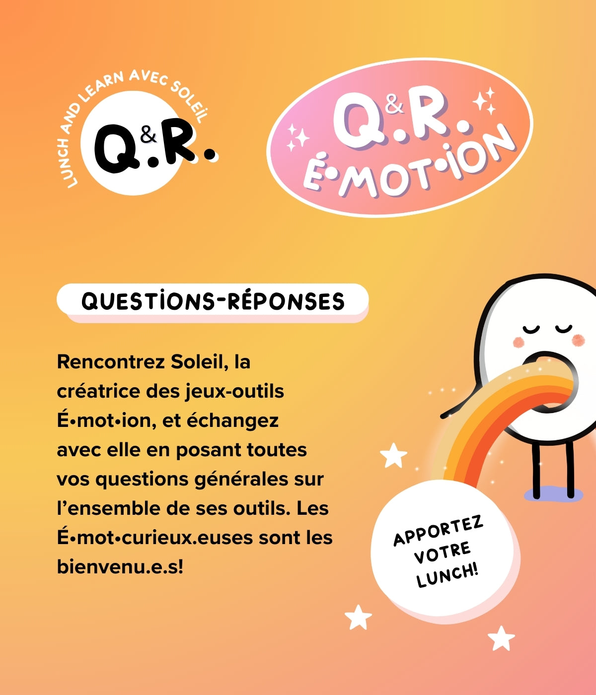Q. &amp; R. É•mot•ion | Éditions Émotion