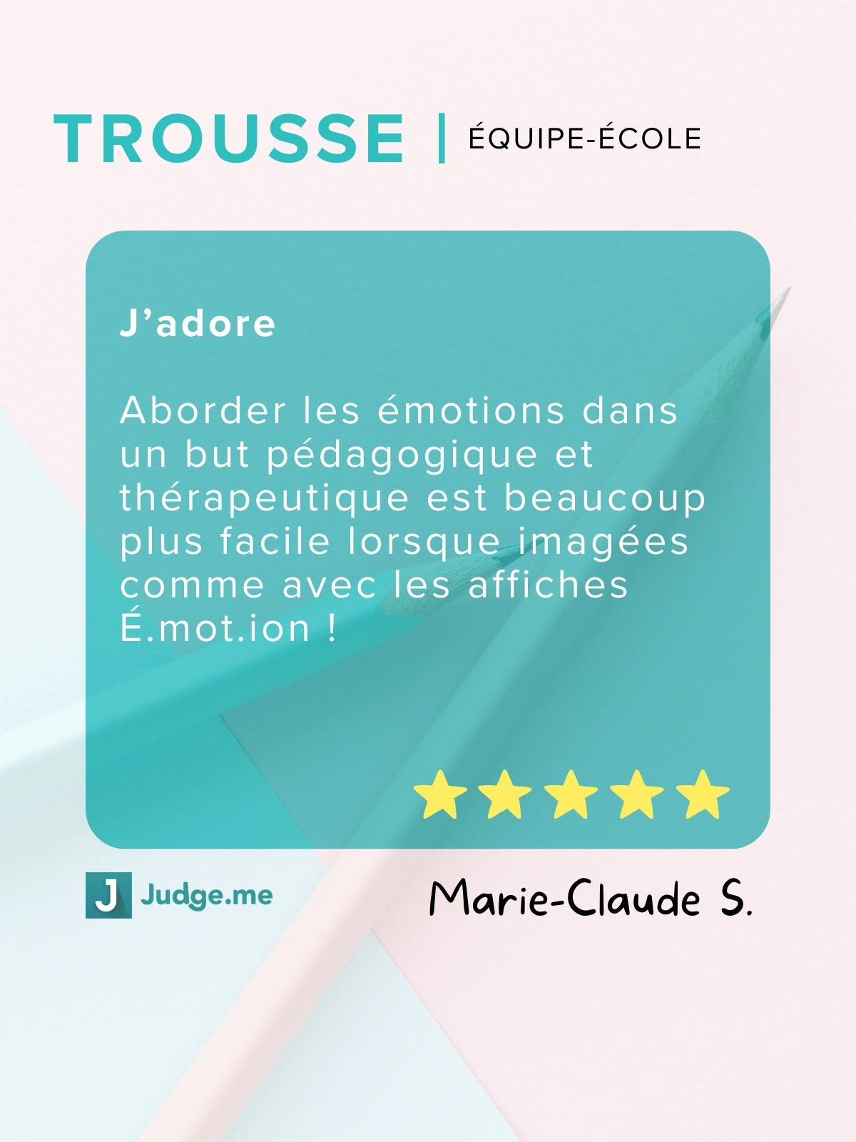 Trousse | Équipe-École | Éditions Émotion