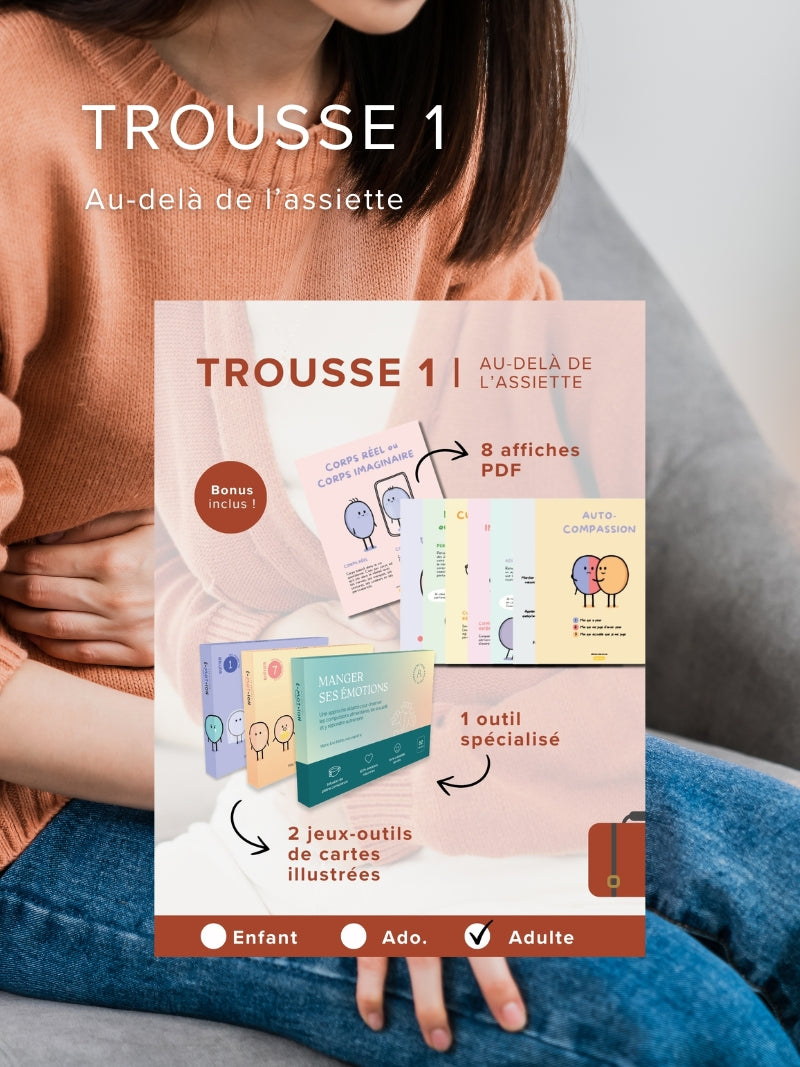 Trousse 1 | Au-delà de l'assiette | Éditions Émotion