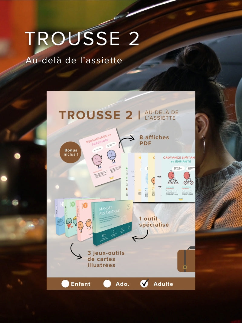 Trousse 2 | Au-delà de l'assiette | Éditions Émotion