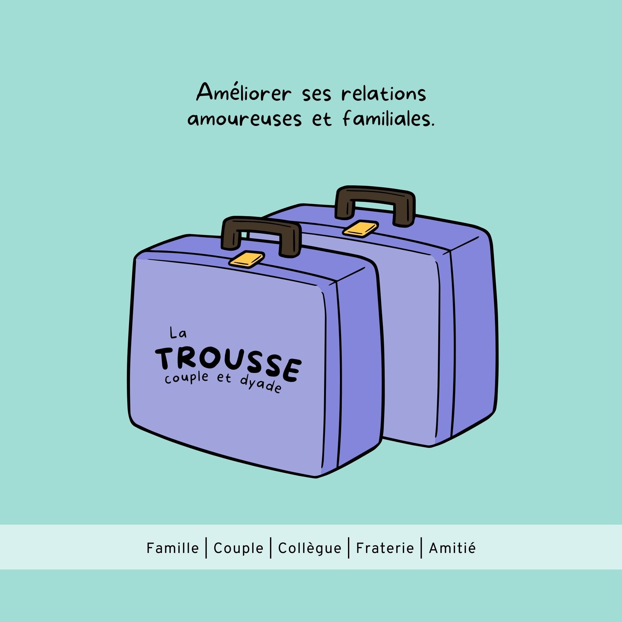 Trousse couple et dyade É•mot•ion | Les Éditions Émotion