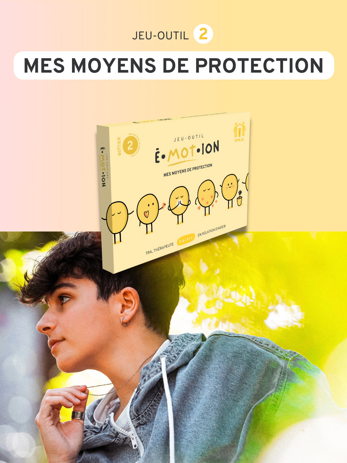 Jeu-outil É•MOT•ION - Mes moyens de protection | Les Éditions Émotion
