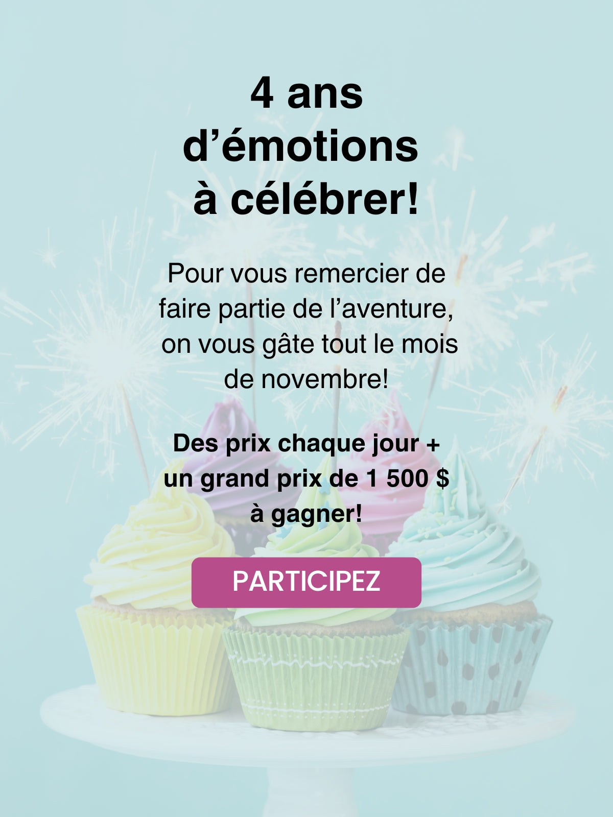 Concours 4 Ans | Éditions Émotion