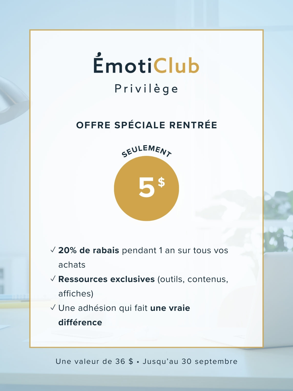 ÉmotiClub Privilège | Éditions Émotion