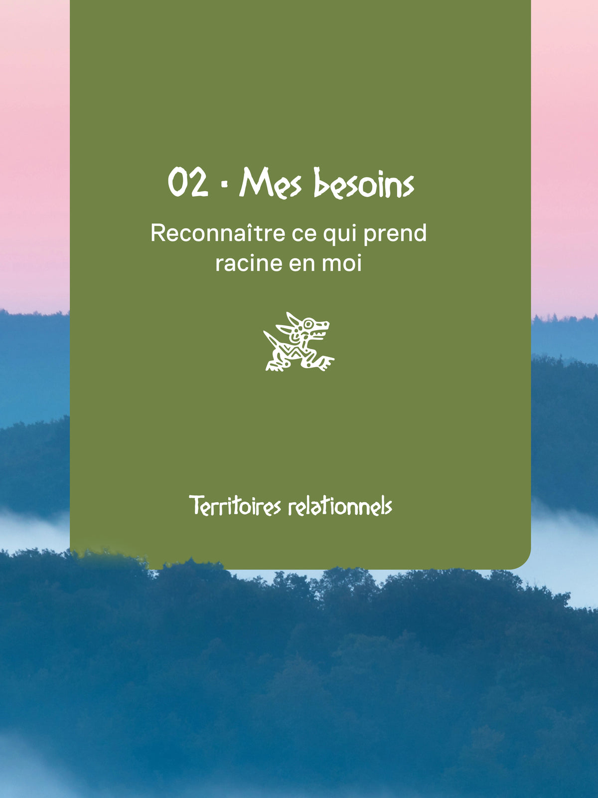 Territoires relationnels - Mes besoins