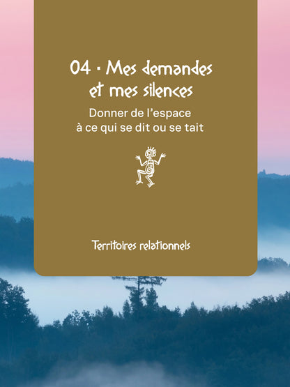 Territoires relationnels - Mes demandes et mes silences