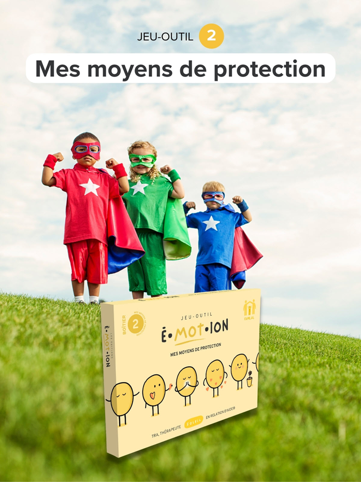 Jeu-outil É•mot•ion - Mes moyens de protection | Éditions Émotion