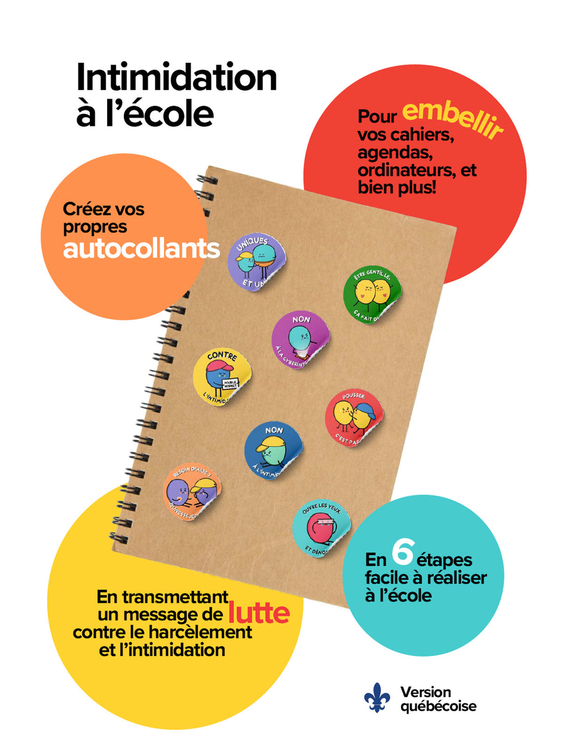 Autocollants DIY (version québécoise) | Éditions Émotion