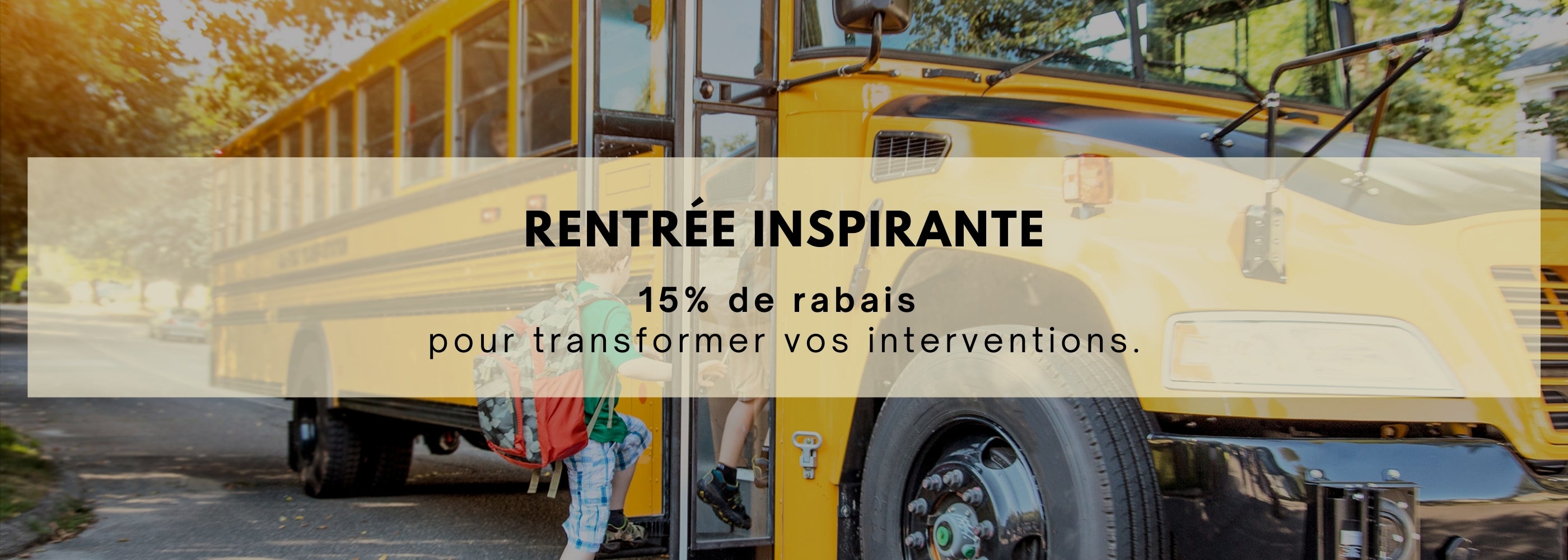 Rentrée scolaire | Éditions Émotion