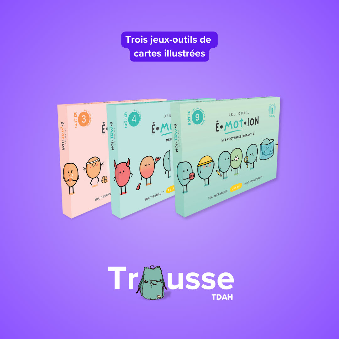 Trousse TDAH - Adolescent.e | Éditions Émotion