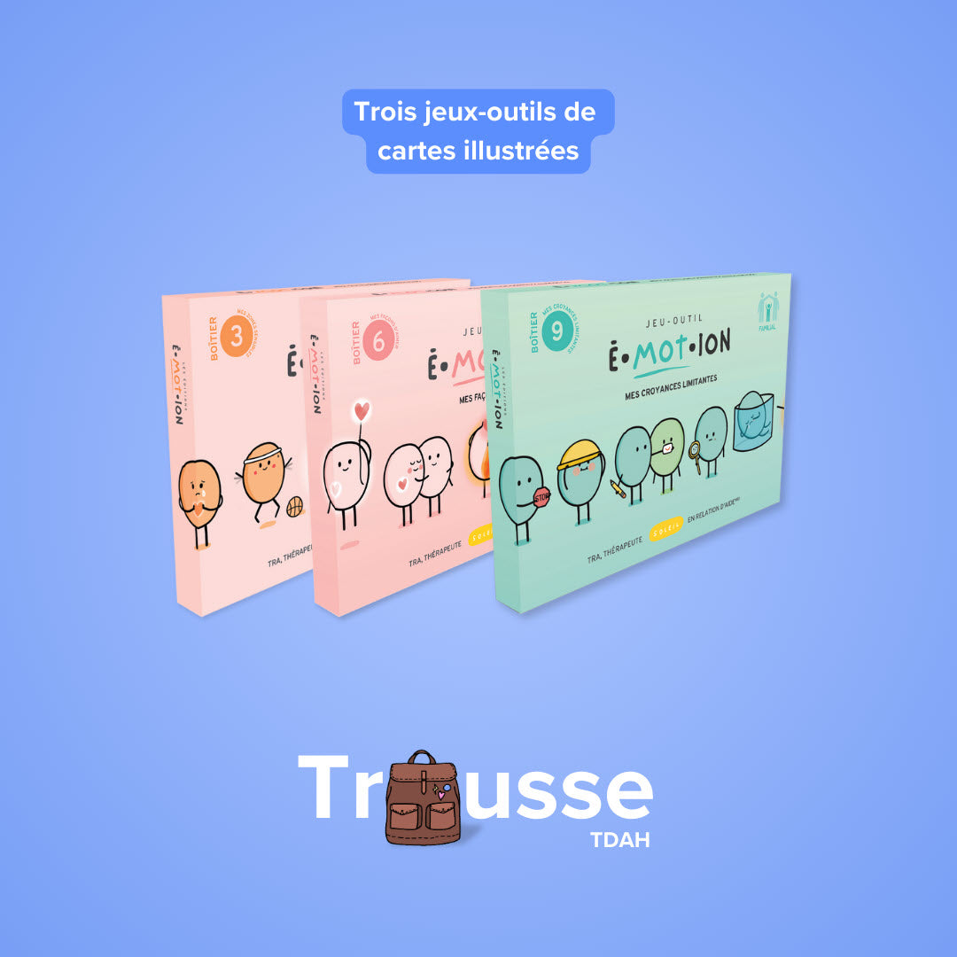 Trousse TDAH - Adulte | Éditions Émotion