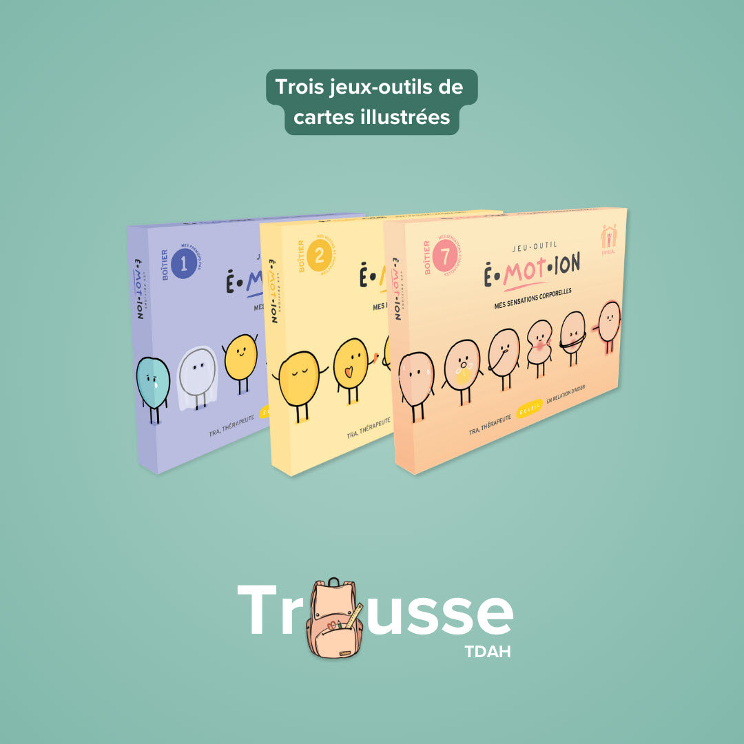 Trousse TDAH - Enfant | Éditions Émotion