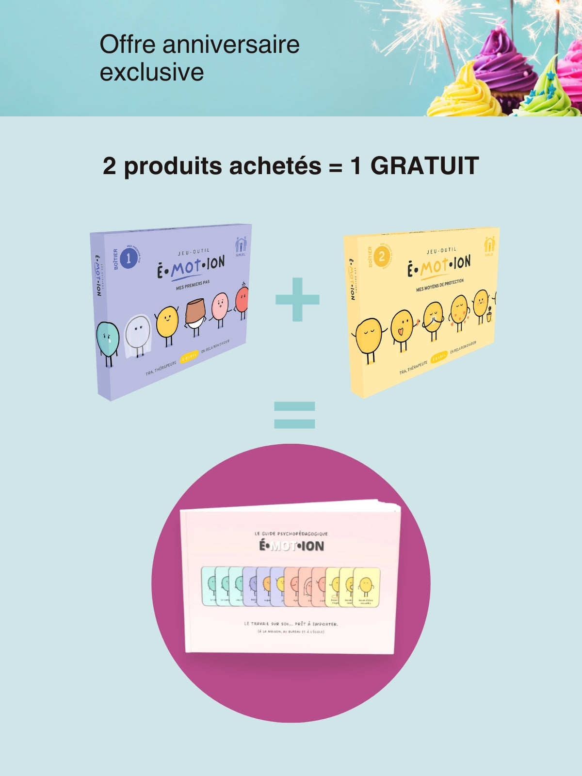 Célébrons 4 ans | Guide psychopédagogique | Éditions Émotion