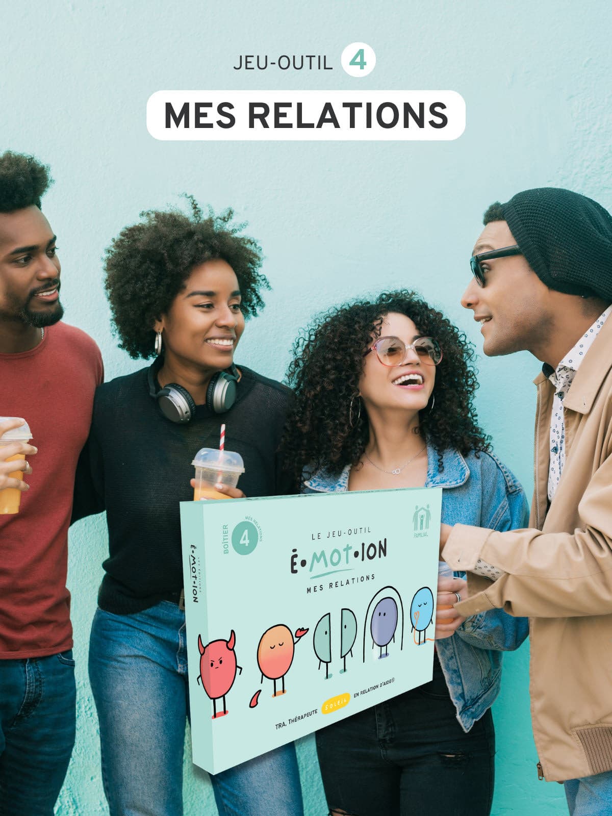 Jeu-outil É•MOT•ION - Mes relations | Les Éditions Émotion